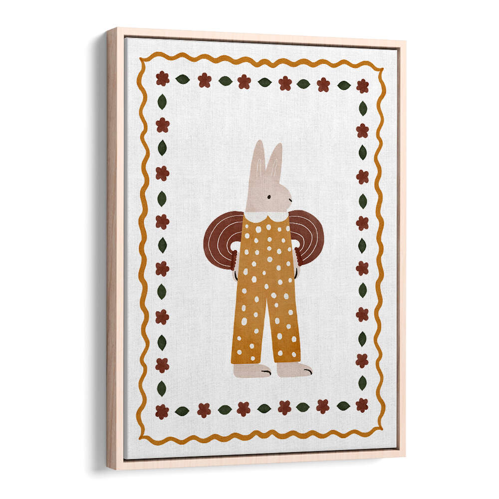 DOTTED BUNNY PARADE , KIDS ROOM PAINTINGS