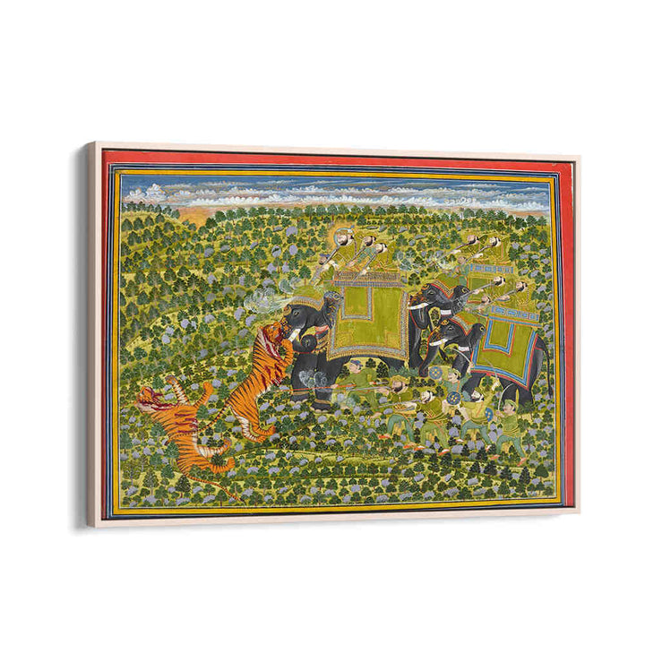 THE ROYAL HUNT , INDIAN ART PAINTINGS