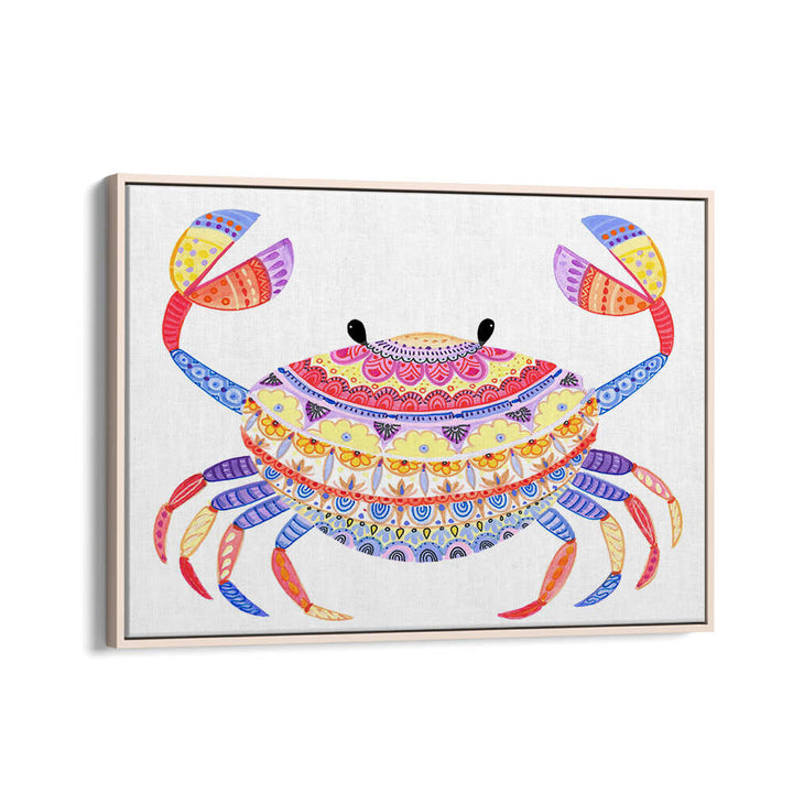 COLORFUL CRAB DANCE , BEACH PAINTINGS