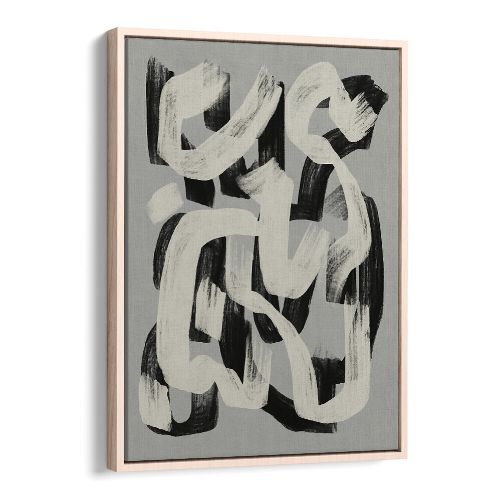 DRY BRUSH ABSTRACT IN BLACK AND WHITE , ABSTRACT PAINTINGS