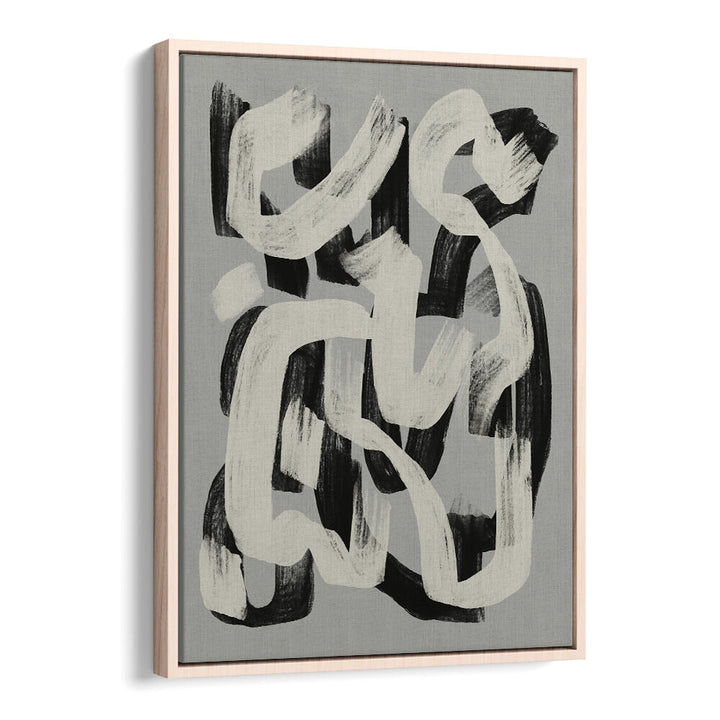 DRY BRUSH ABSTRACT IN BLACK AND WHITE , ABSTRACT PAINTINGS