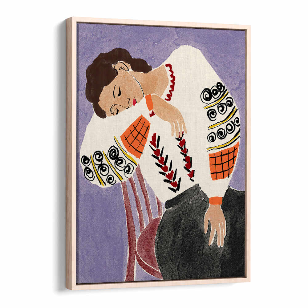 THE ROMANIAN BLOUSE , PORTRAITS & FIGURATIVE ILLUSTRATIONS