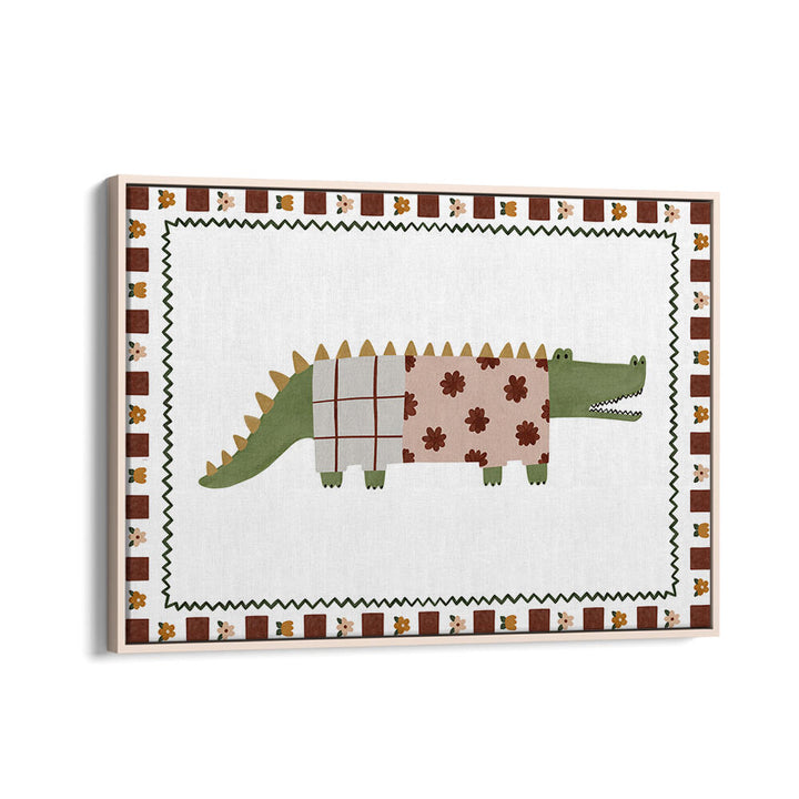 QUILTED CROCODILE , KIDS ROOM PAINTINGS