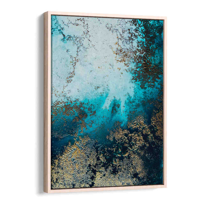 Vibrant Abstract Clear Waters painting featuring a stunning color blend, perfect for art lovers and serene spaces.