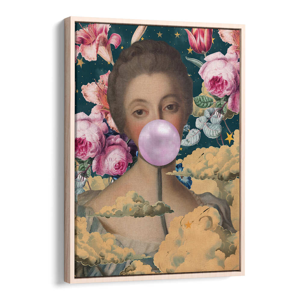 COLLAGE LADY , ALTERED ART PRINTS