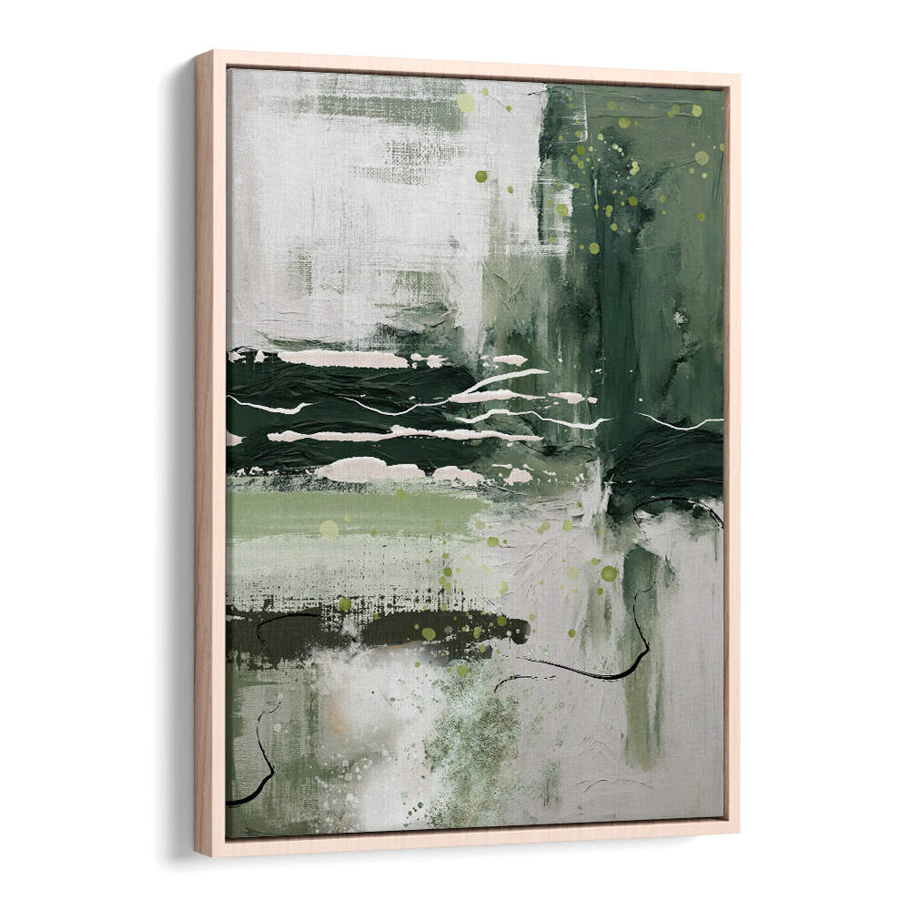 CANVAS GREENS II , ABSTRACT PAINTINGS
