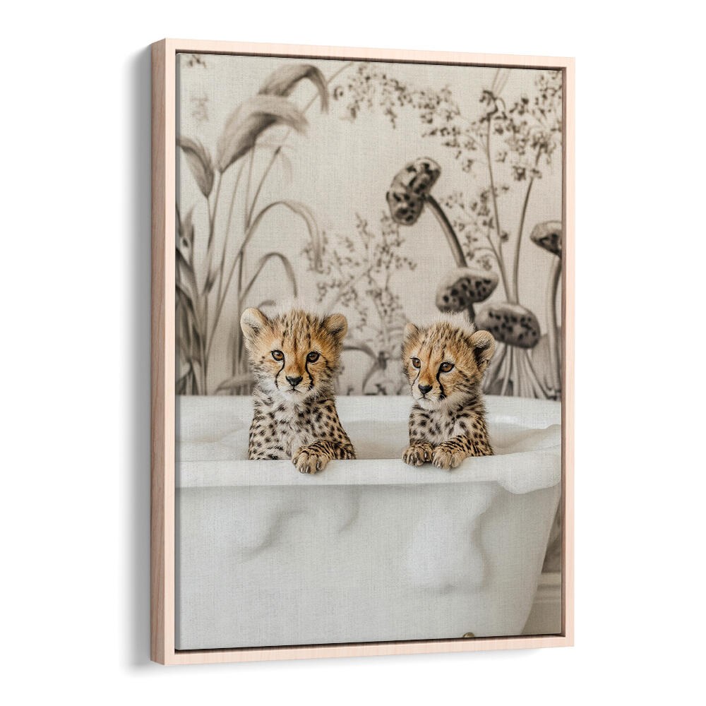 CHEETAH CUB BATH