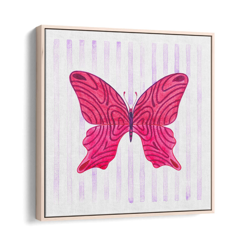 BUTTERFLY WITH STRIPES , FASHION POSTERS