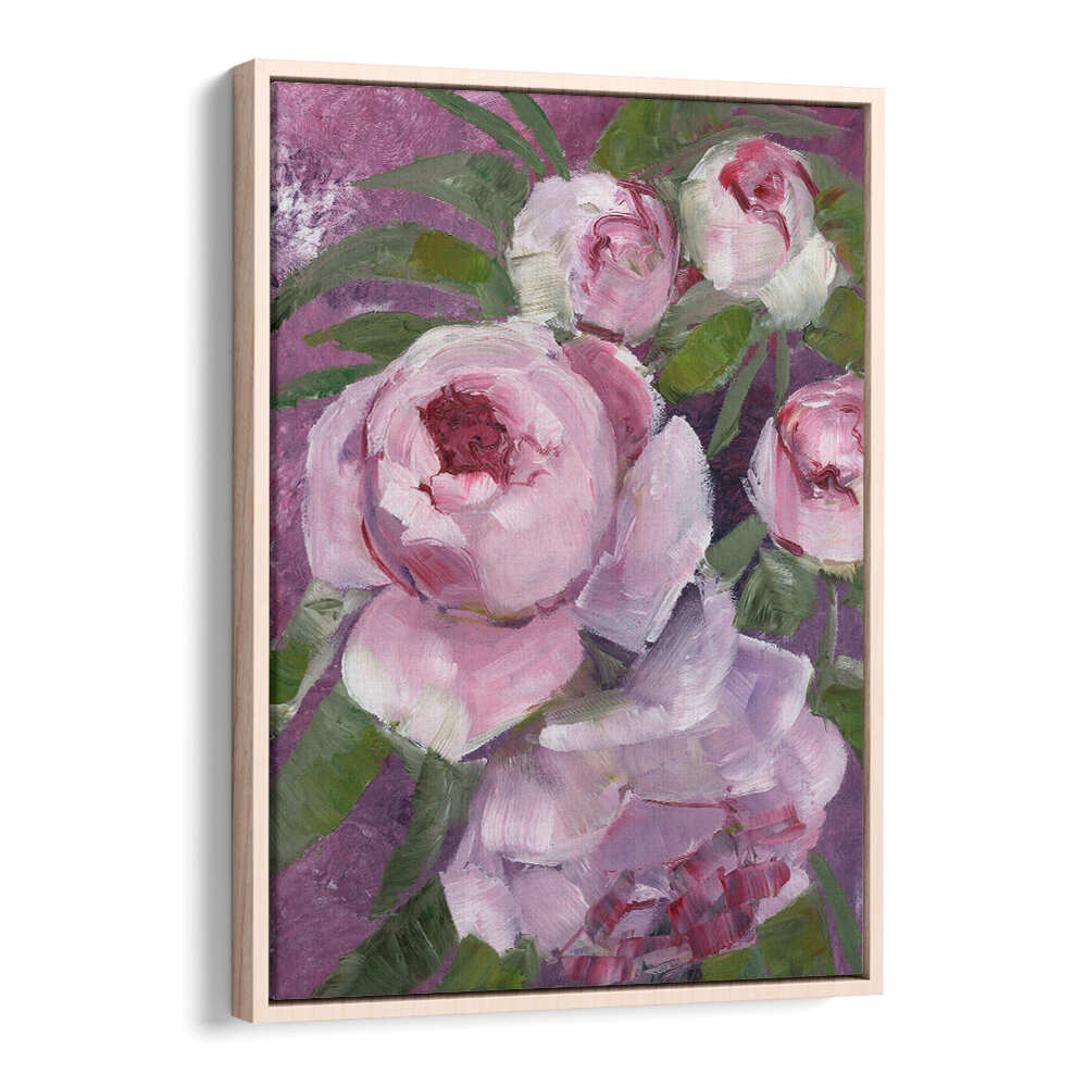RYLEE PAINTERLY ROSES , FLORAL FLOWER PAINTINGS