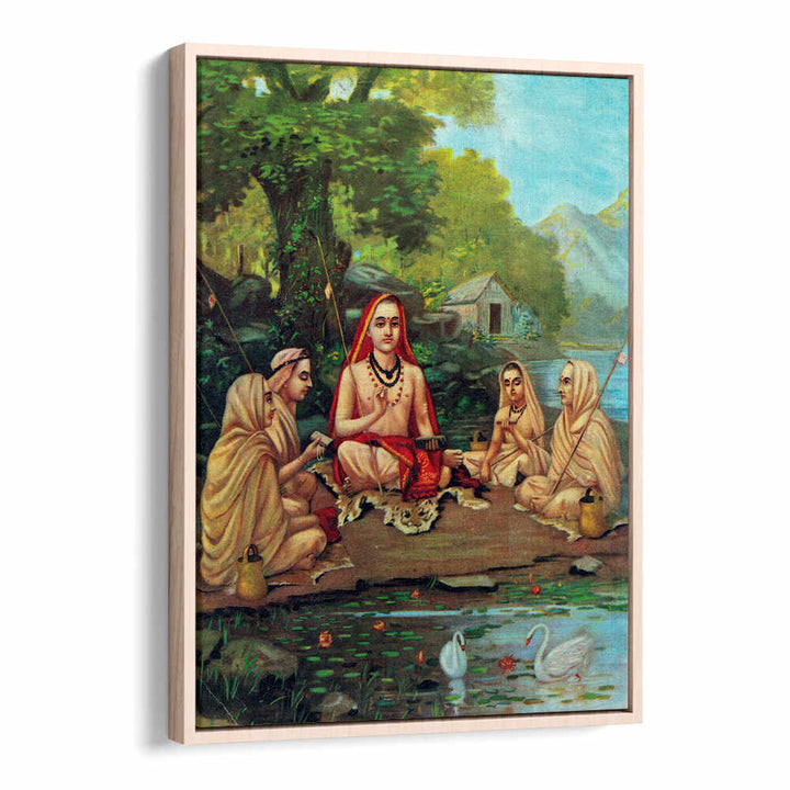SANKARACHARYA , INDIAN ART PAINTINGS