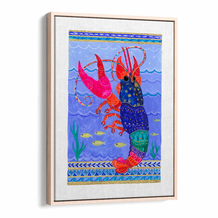 VIBRANT SEA LOBSTER , BEACH PAINTINGS