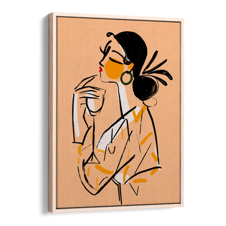 CHIC CONTEMPLATION , PORTRAITS & FIGURATIVE ILLUSTRATIONS