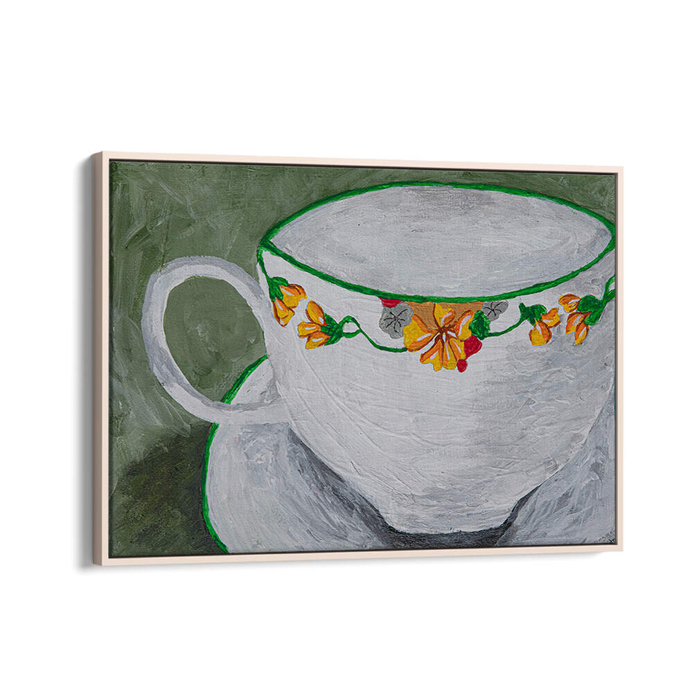 Add elegance to your kitchen with TEACUP WITH FLOWERS, KITCHEN POSTERS, showcasing vibrant floral designs.