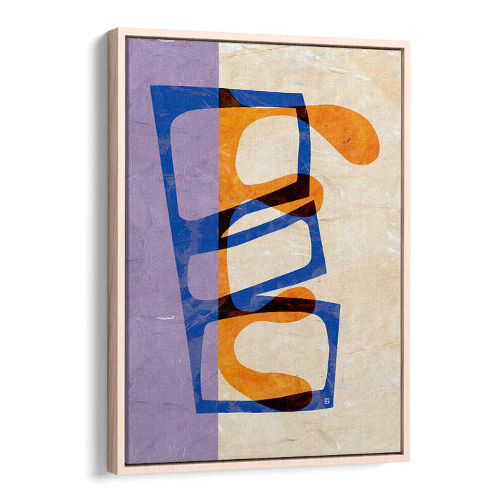 CUT OUT BLUE & ORANGE