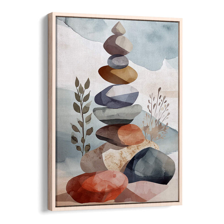 MINIMAL CALMS III , FLORAL, FLOWERS - PAINTINGS & ARTWORKS