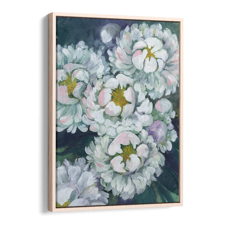 WILLOH PAINTERLY PEONIES , FLORAL FLOWER PAINTINGS