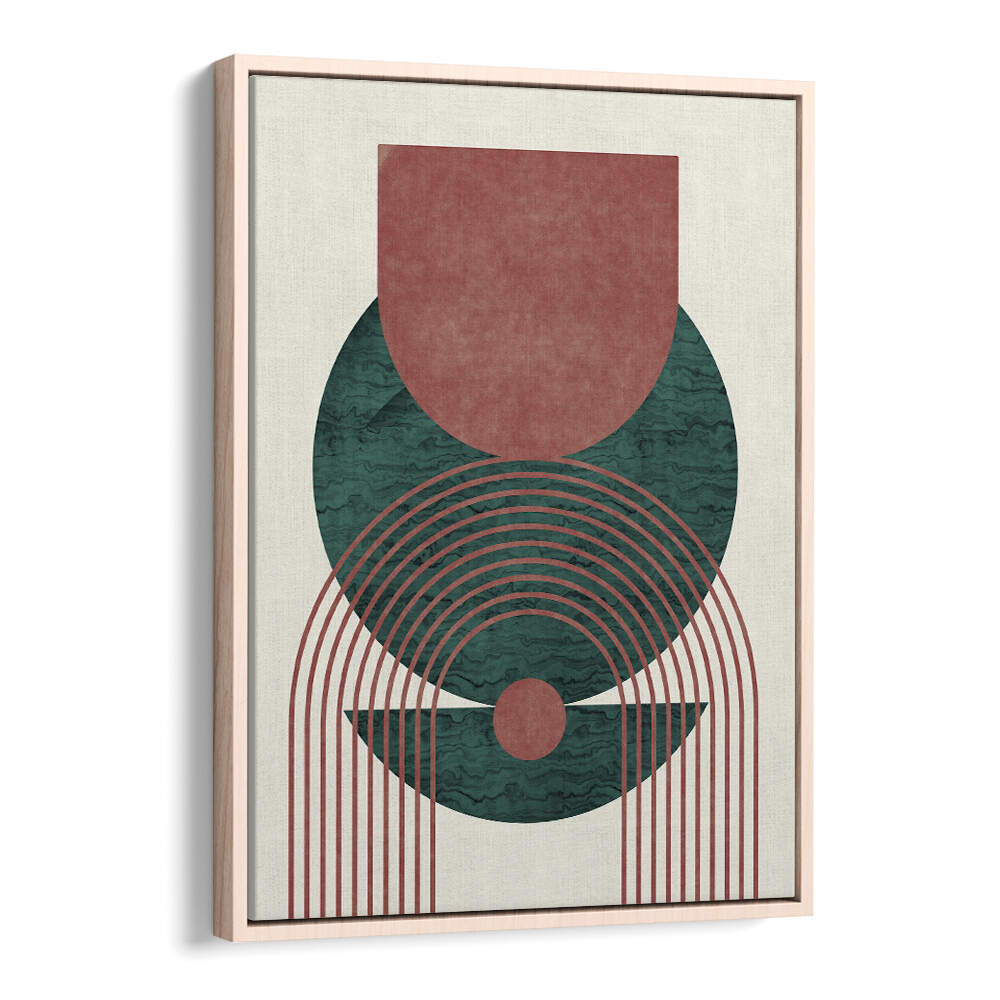 AQUAMARINE MARBLE GEOMETRIC DESIGN , BOHO ART PAINTINGS