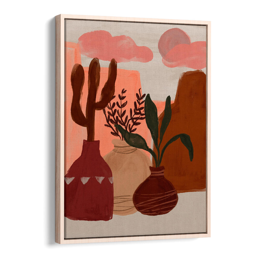 DESERT STILL LIFE , LANDSCAPE PAINTINGS