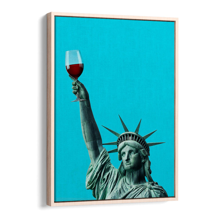 LIBERTY OF DRINKING III , ALTERED ART PRINTS