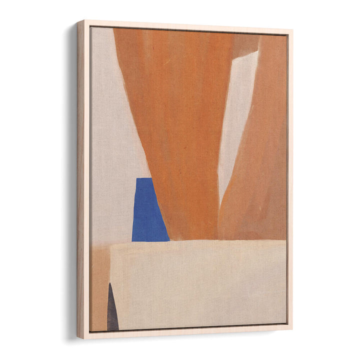 WARM EARTH SHAPES , ABSTRACT PAINTINGS