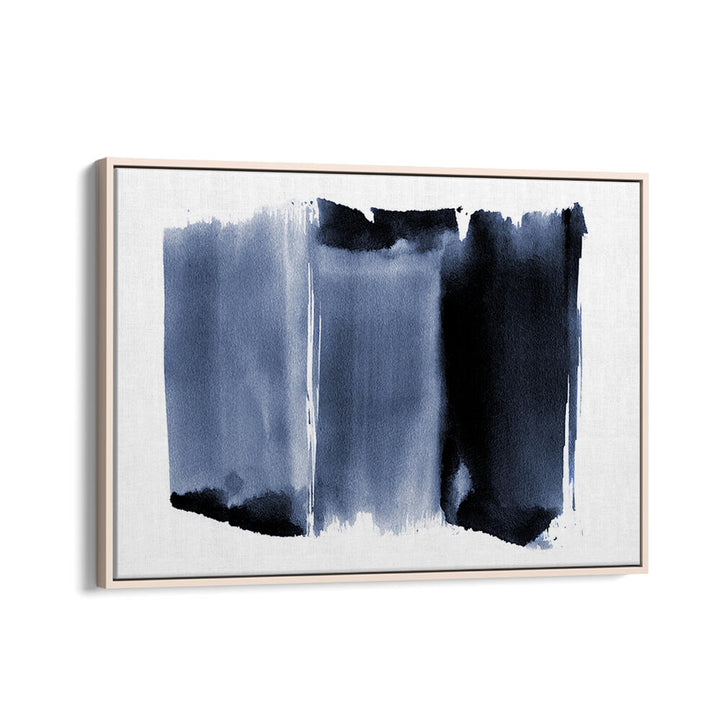 Bold navy strokes create a stunning effect in this ABSTRACTWATERCOLOR, ABSTRACT PAINTINGS artwork for modern decor.