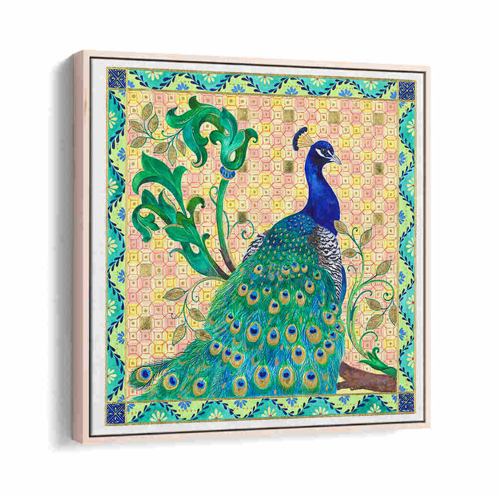 FLORENTINE PEACOCK , ANIMAL PAINTINGS
