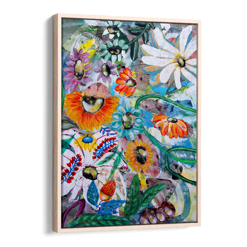 ART FLORAL , FLORAL FLOWER PAINTINGS