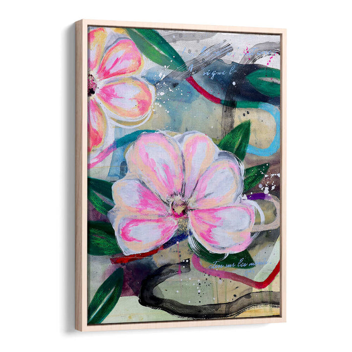 ART ON PAPER , FLORAL FLOWER PAINTINGS