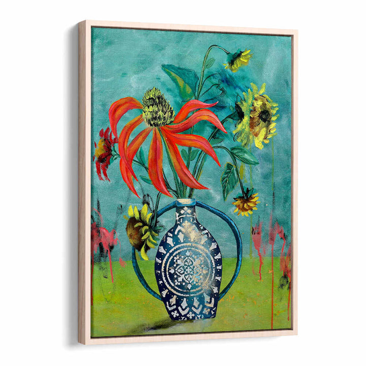 ARTWORK III , FLORAL FLOWER PAINTINGS