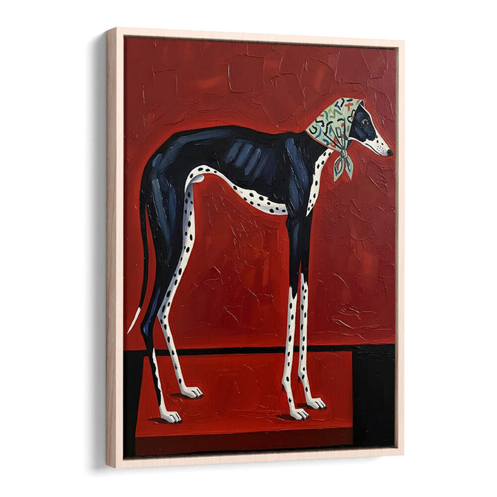 BLACK DOG GREYHOUND I
