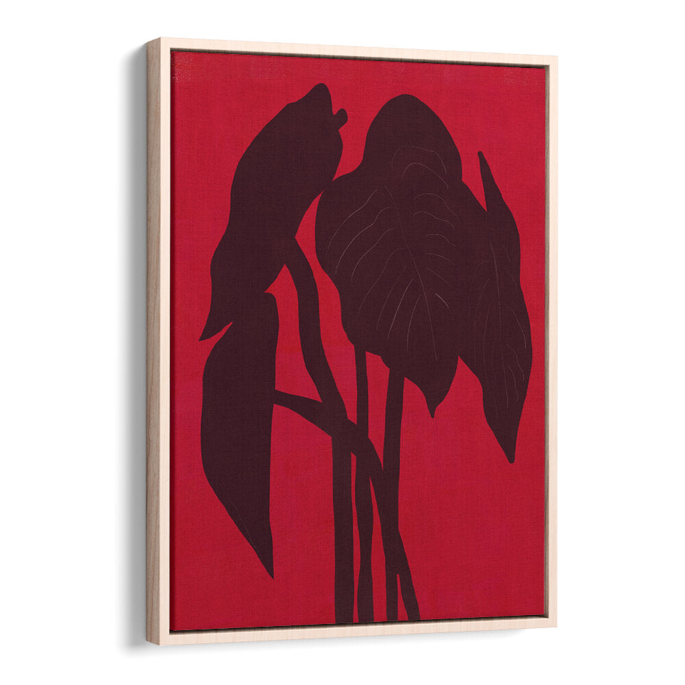 SHADOWED FOLIAGE , FLORAL FLOWER PAINTINGS