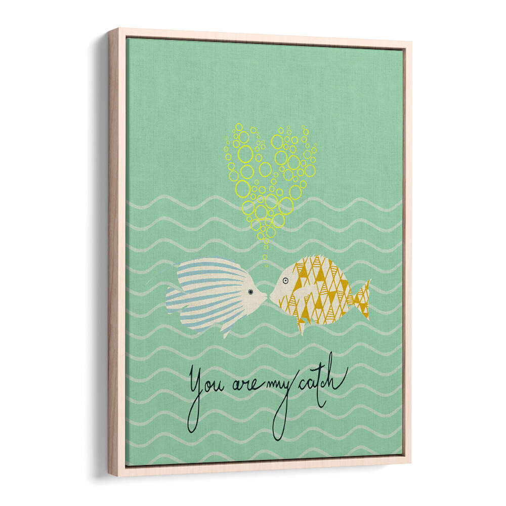 Colorful MELLOW, KIDS ROOM PAINTINGS featuring playful fish design, perfect for brightening children's spaces.