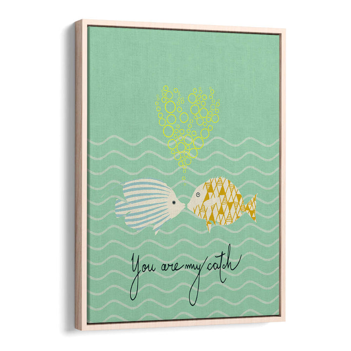 Colorful MELLOW, KIDS ROOM PAINTINGS featuring playful fish design, perfect for brightening children's spaces.