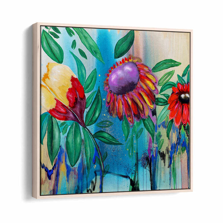 FLORAL ART , FLORAL FLOWER PAINTINGS