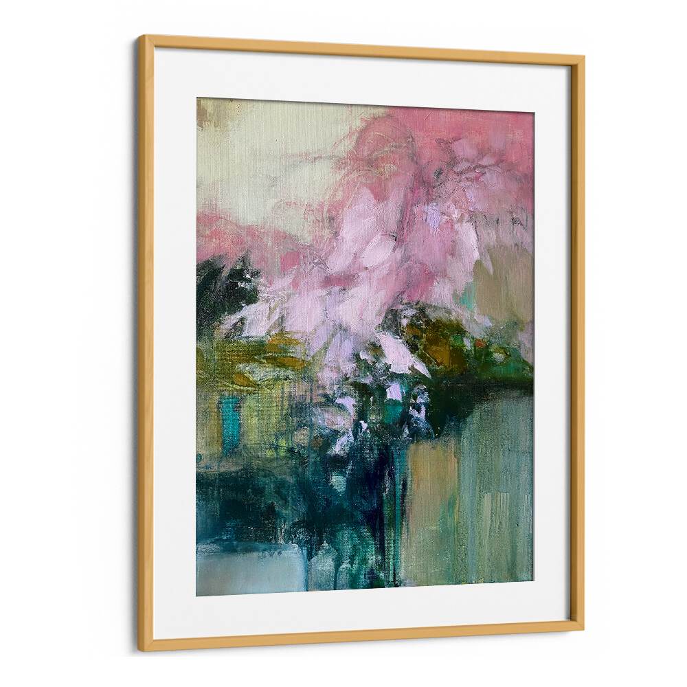 Laze Pink, abstract paintings showcasing soft pink hues and modern design, perfect for stylish home decor.