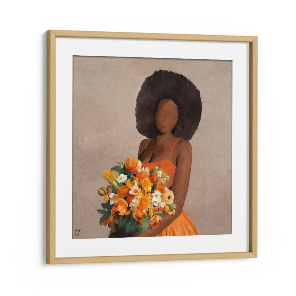 ORANGE , PORTRAITS & FIGURATIVE ILLUSTRATIONS