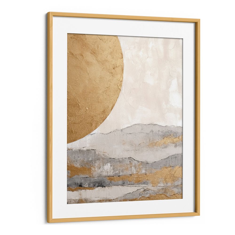 ABSTRACT GOLDEN LANDSCAPE