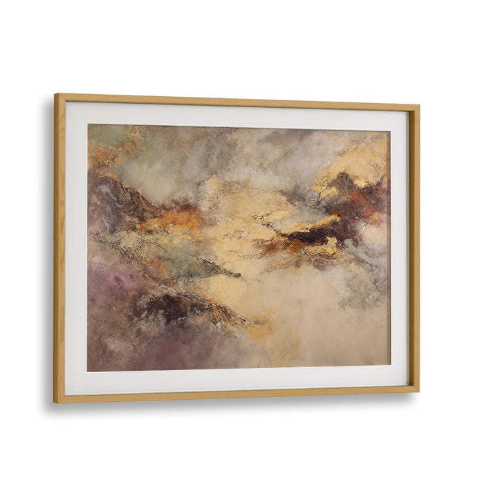 ABSTRACT GOLDEN CLOUDSCAPE