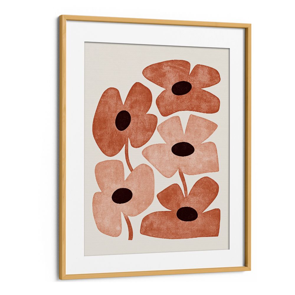 ABSTRACT TERRACOTTA BLOOMS