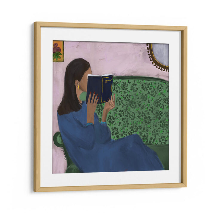 AFTERNOON ESCAPE , PORTRAITS & FIGURATIVE ILLUSTRATIONS