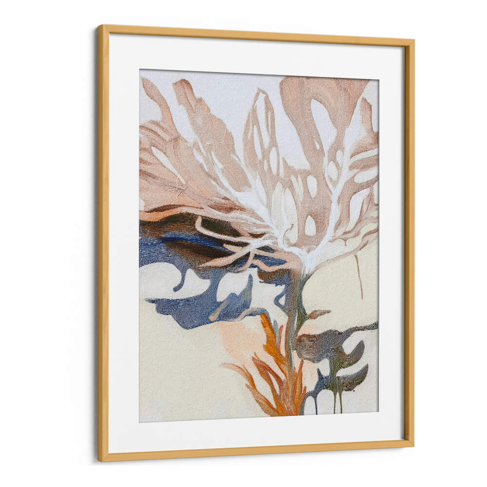 APRIL FLOWERS III , ABSTRACT PAINTINGS