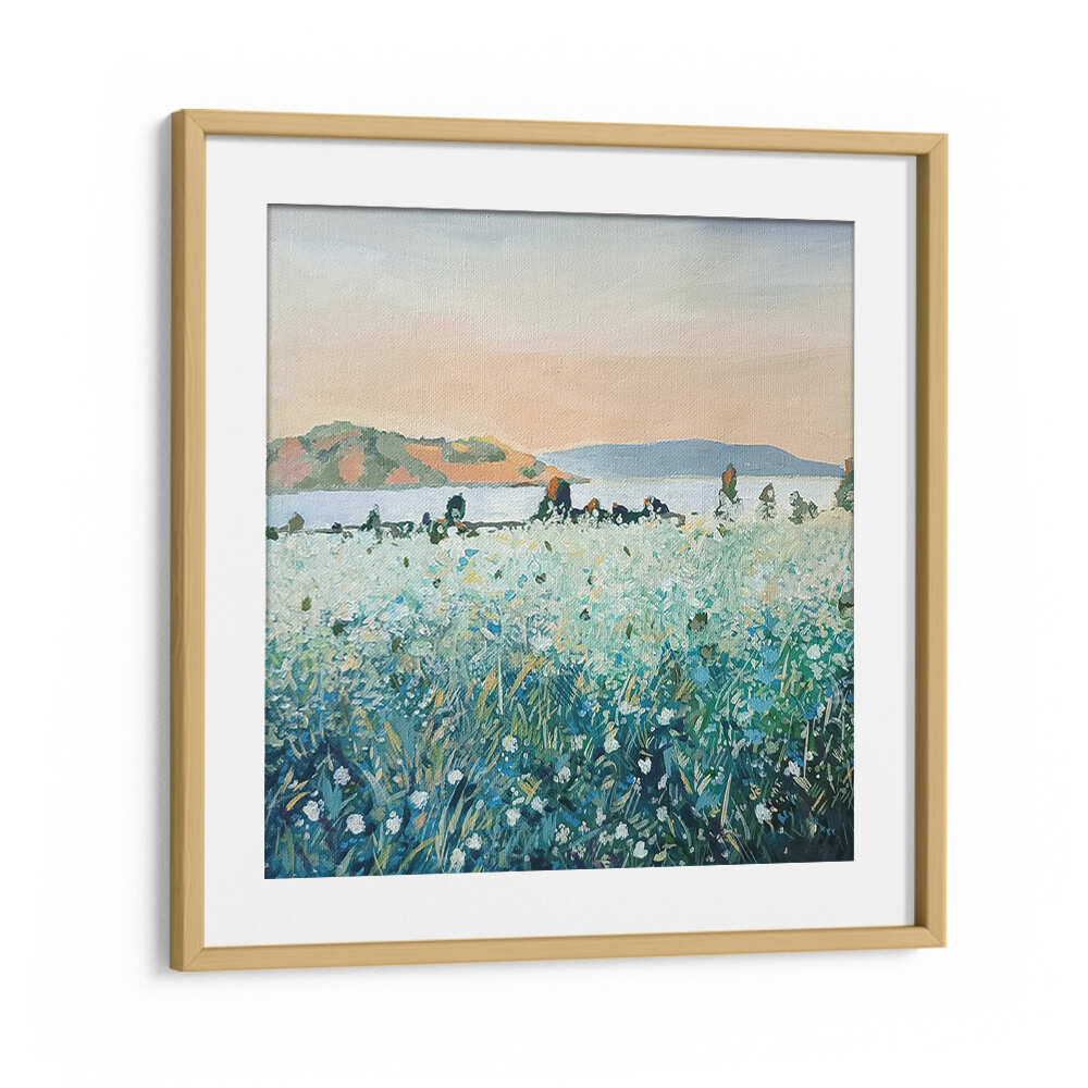 BAY VIEW , LANDSCAPE PAINTINGS