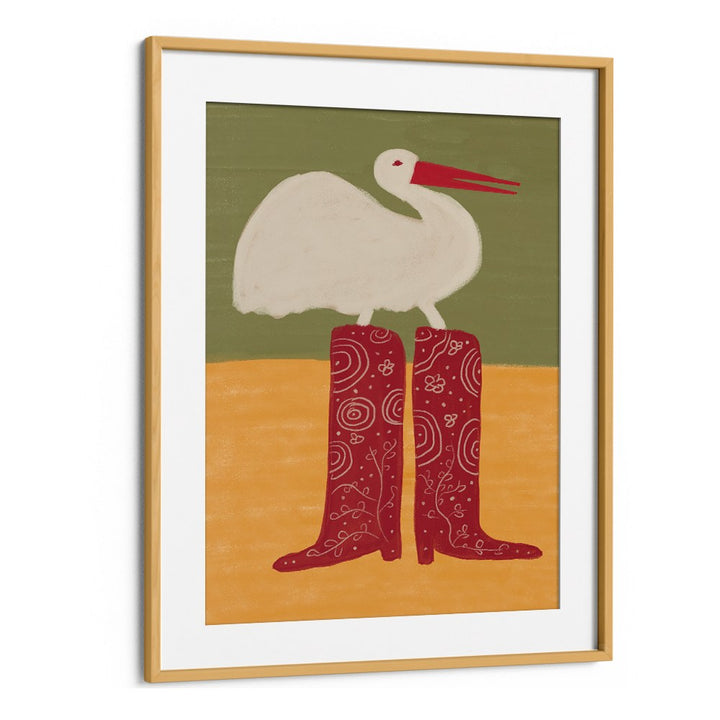 BIRD IN RED BOOTS