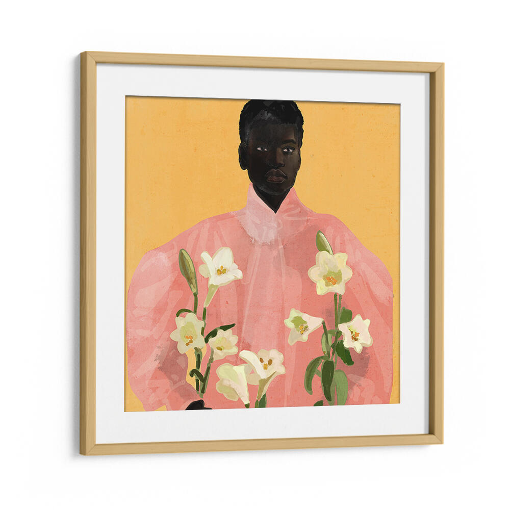 BLOSSOM SERENITY , PORTRAITS & FIGURATIVE ILLUSTRATIONS