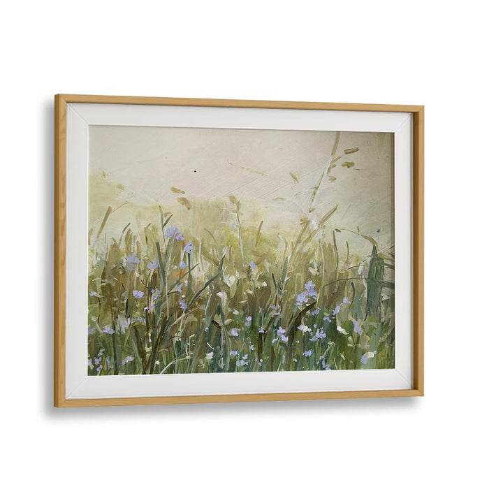 BLUE FLOWERS IN MEADOW