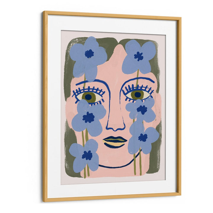 BLUE FLOWER WOMAN