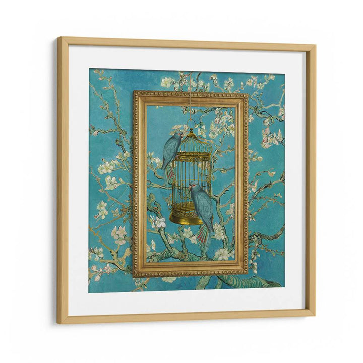 BLUE PARROTS ALMOND BLOOM