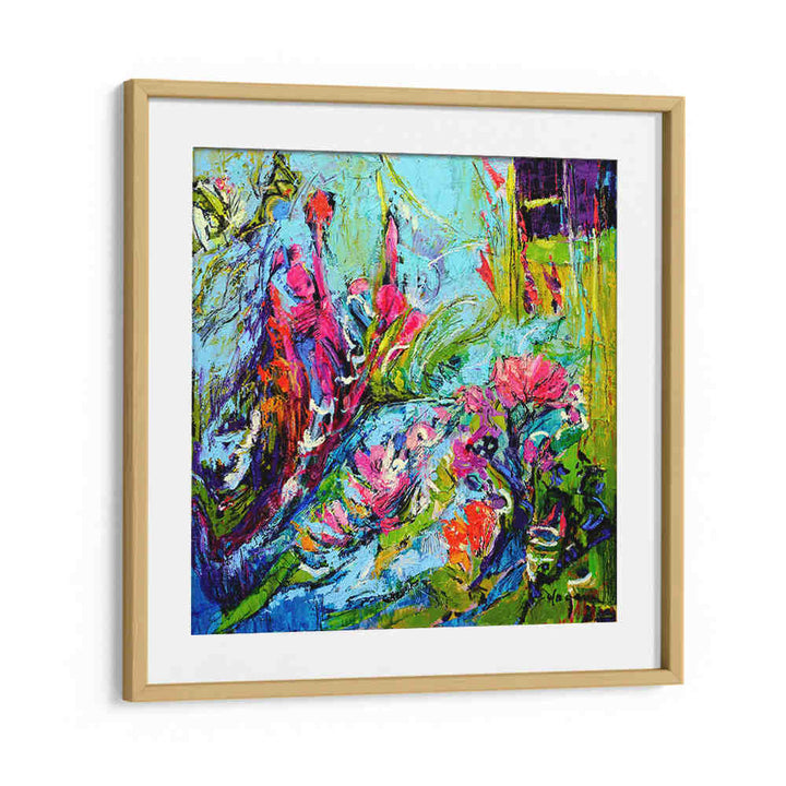 BOTANIC RADIANCE V , ABSTRACT PAINTINGS