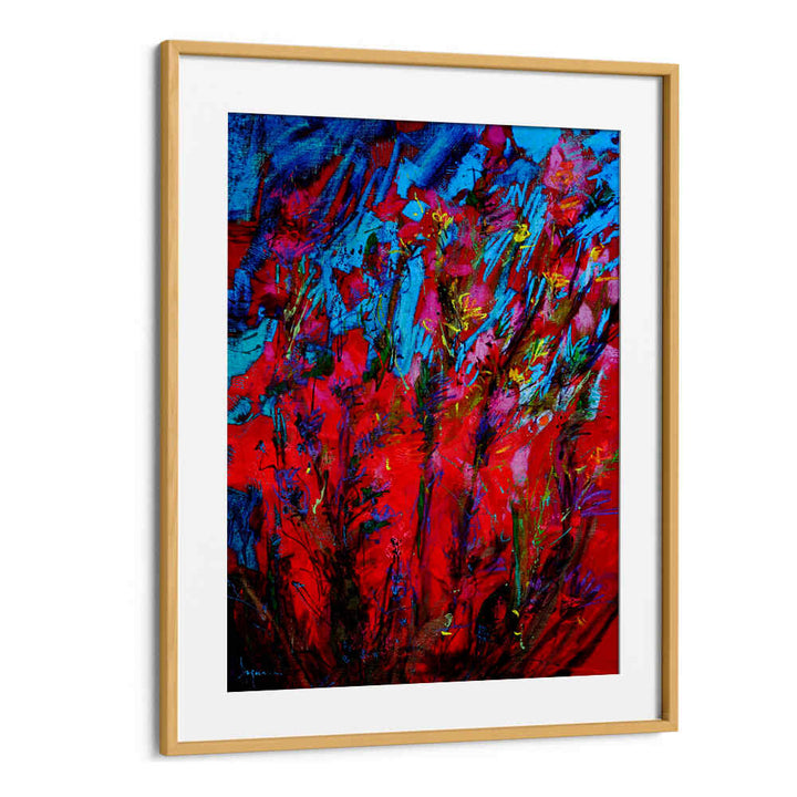 BOTANIC RADIANCE III, ABSTRACT PAINTINGS