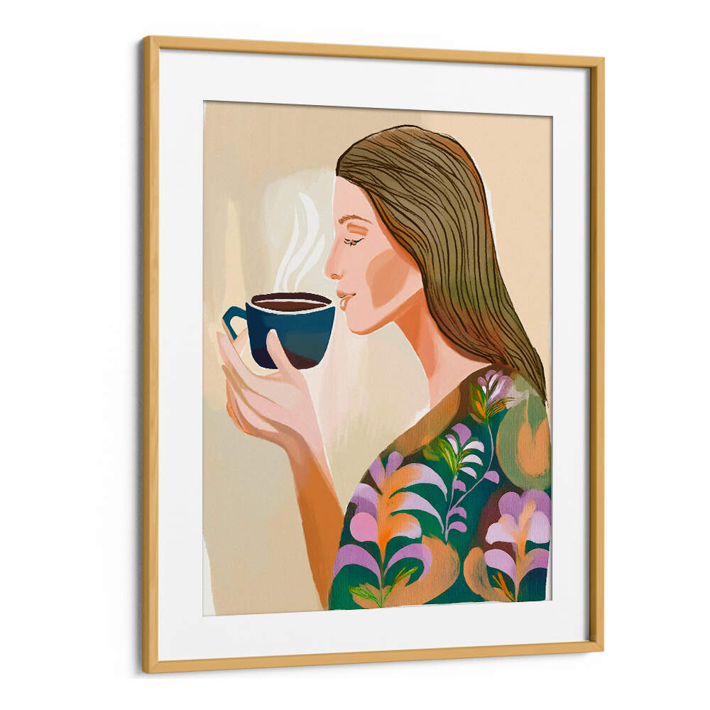 BREAKFAST COFFEE , PORTRAITS & FIGURATIVE ILLUSTRATIONS